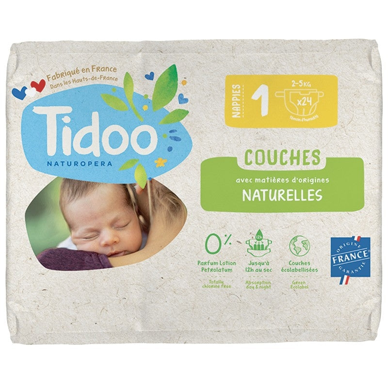 Couches Taille 1 XS