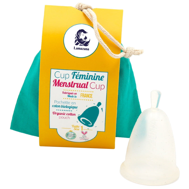 Lamazuna - Coupe menstruelle pochette verte Taille 1