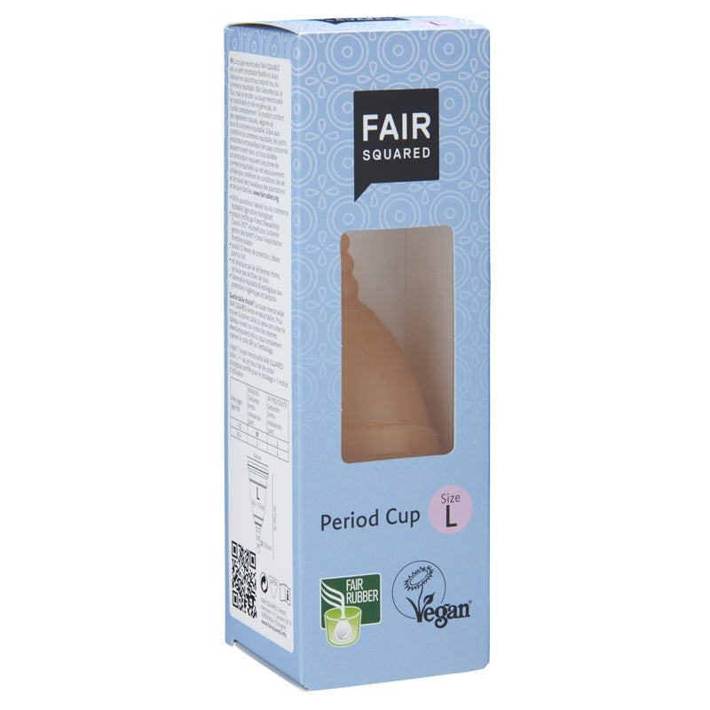 Fair Squared - Coupe menstruelle Taille L en caoutchouc naturel 1 pièce