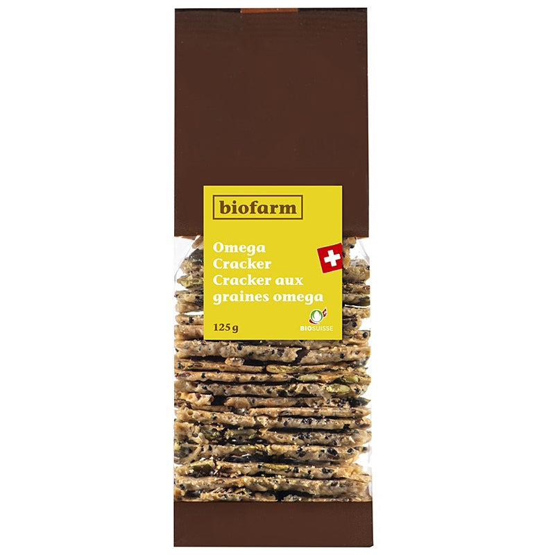 Biofarm - Bio-Schweizer Omega-Samenmischung Cracker 125g