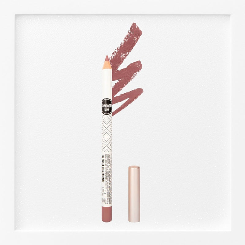 Charlotte Bio - Crayon lèvres longue tenue rose vintage BIO 1.1g