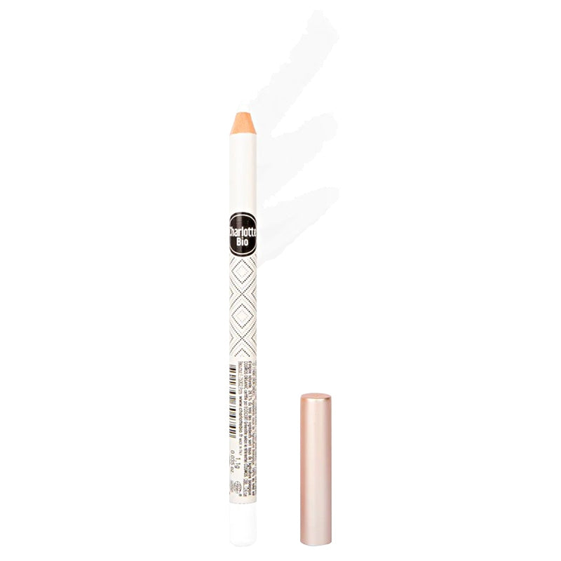 Charlotte Bio - Crayon yeux longue tenue blanc lumineux BIO 1.1g