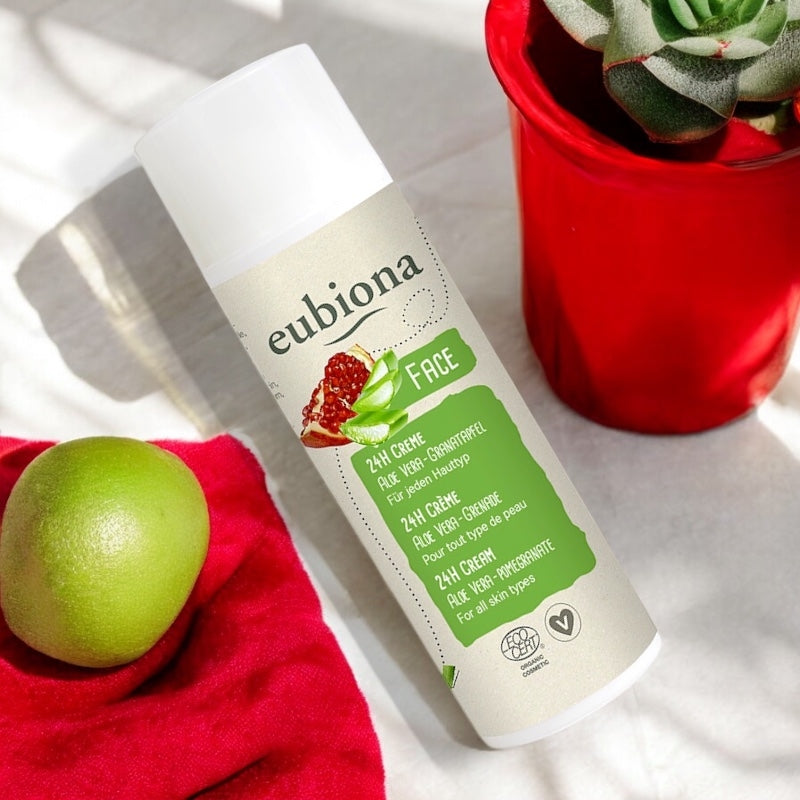 Eubiona - Crème 24H BIO aloe vera & grenade 50ml