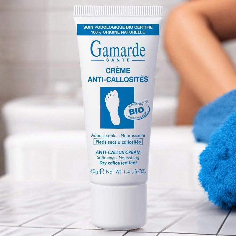 Gamarde - Creme gegen Hornhaut BIO - für trockene Füße mit Hornhaut - 40g