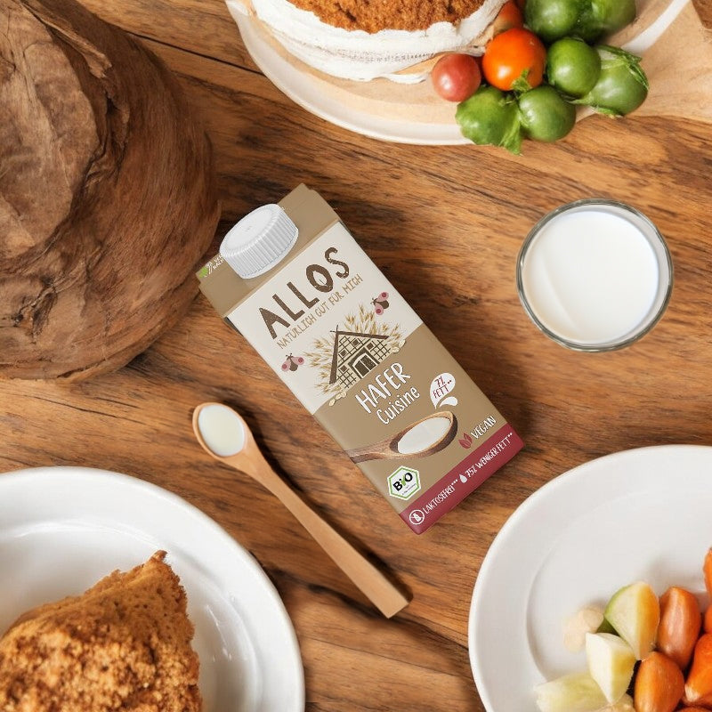 Allos - Crème avoine cuisine BIO 200ml