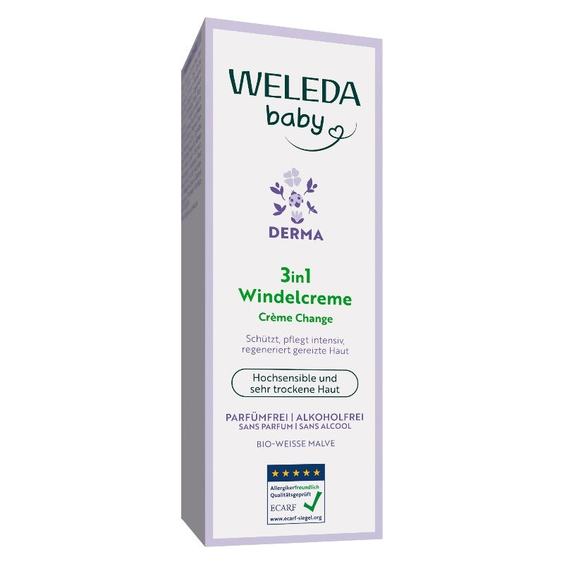 Baby 3-in-1 Windelcreme weiße Malve BIO