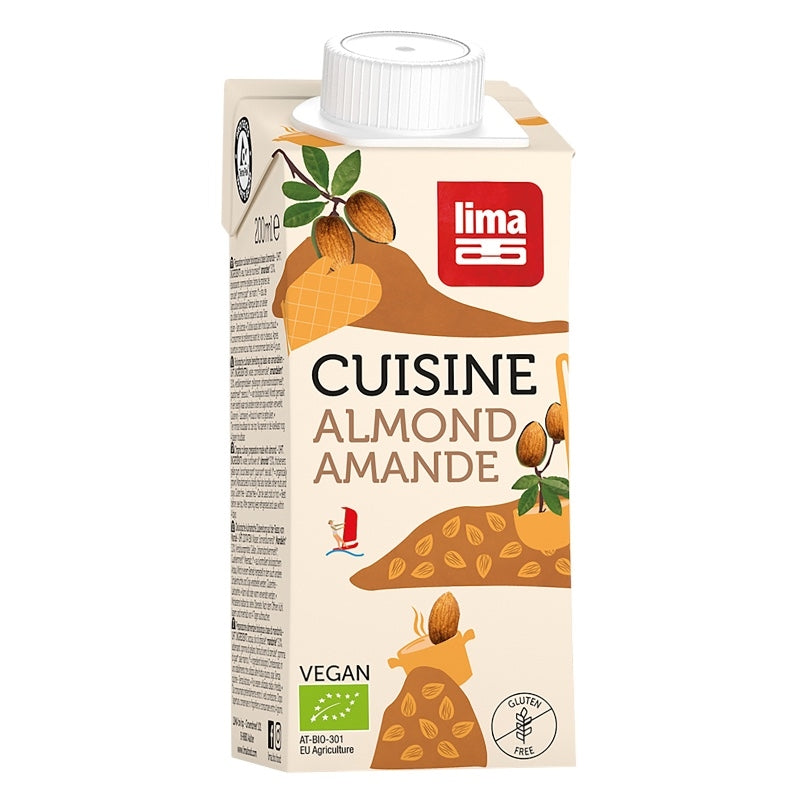 Lima - Crème d'amande cuisine BIO Almond Cuisine 200ml