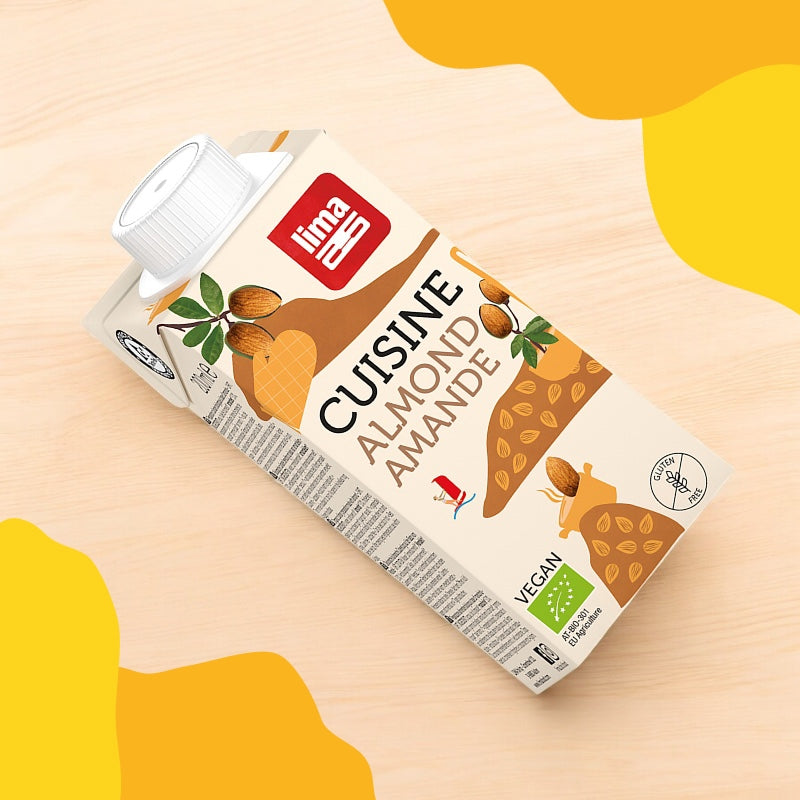 Lima - Crème d'amande cuisine BIO Almond Cuisine 200ml