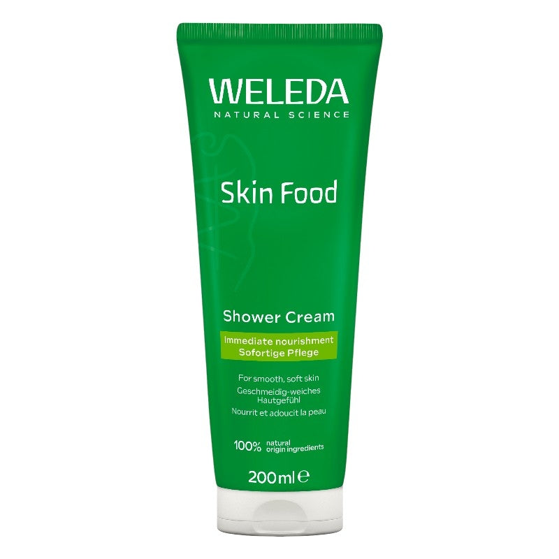 Crème de douche Skin Food pensée & camomille BIO