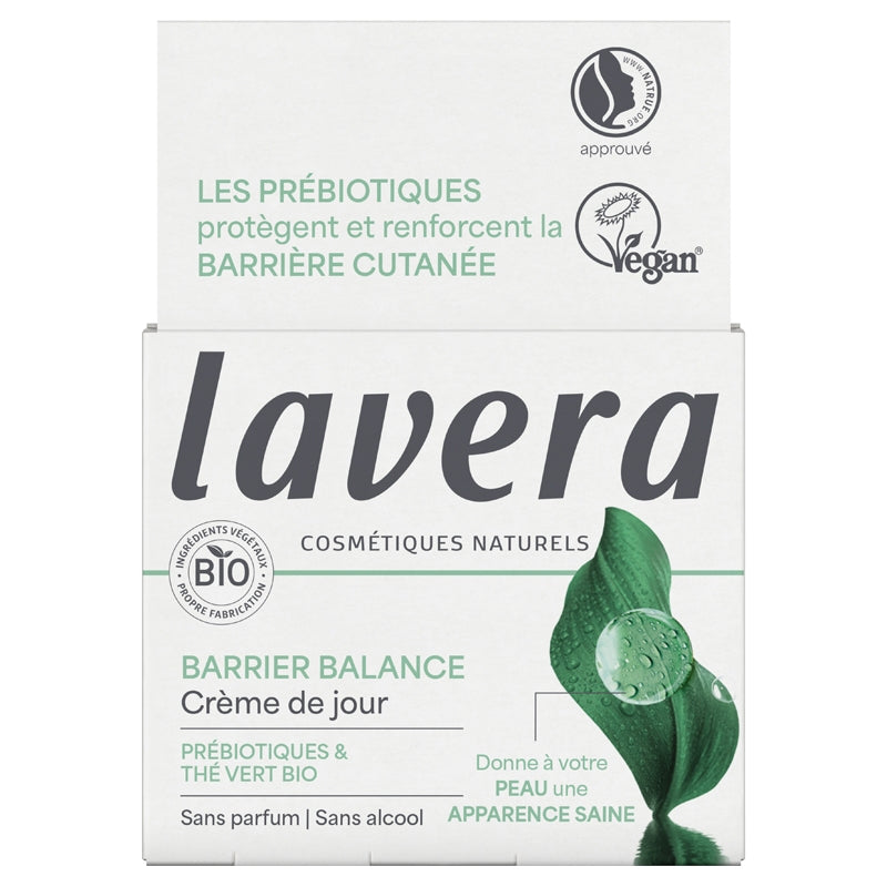 Lavera - Crème de jour BIO prébiotiques & thé vert 50ml