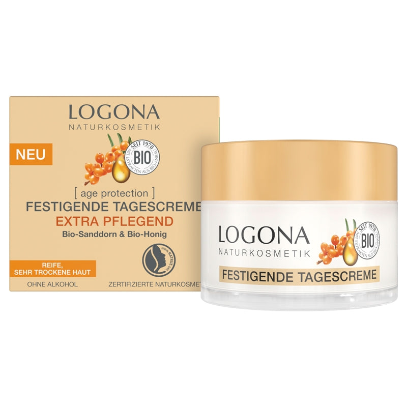 Logona - Crème de jour extra nourrissante BIO miel 50ml