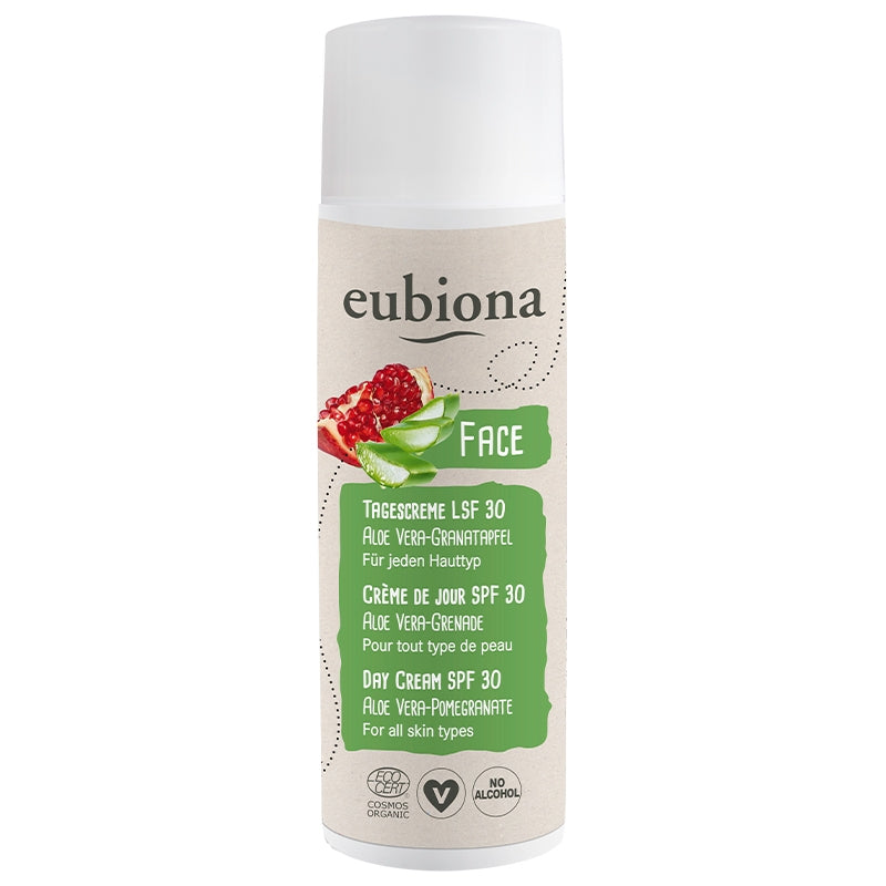 Eubiona - Tagescreme LSF 30 Aloe Vera & Granatapfel BIO 50ml