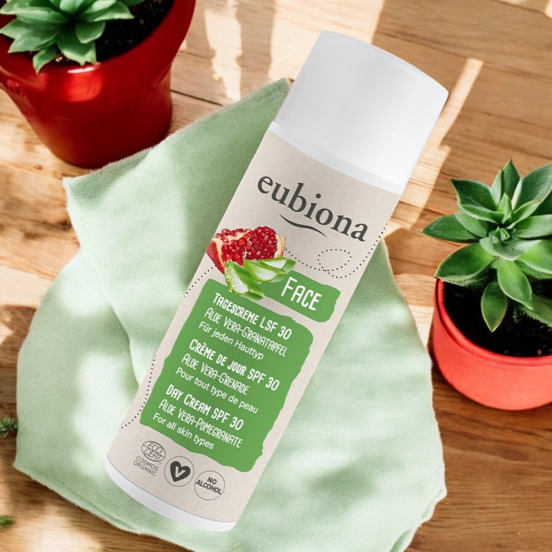 Eubiona - Tagescreme LSF 30 Aloe Vera & Granatapfel BIO 50ml