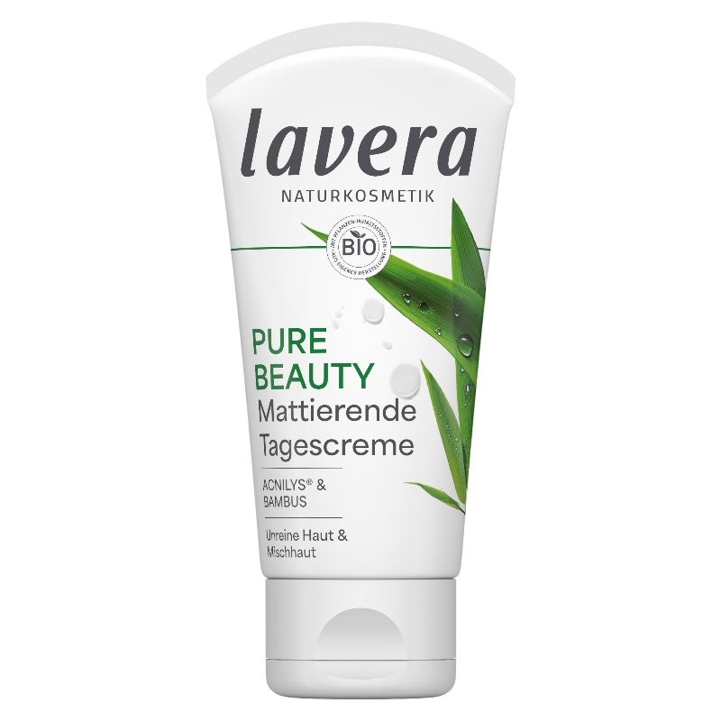 Lavera - Crème de jour matifiante BIO acnilys & bambou 50ml