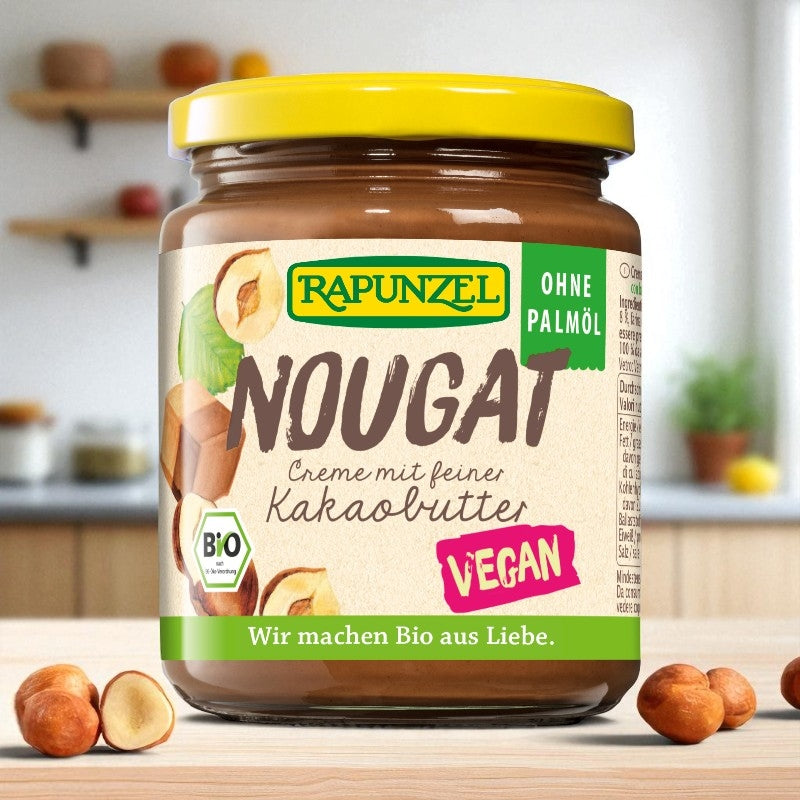 Bio-Kakaobutter-Nougatcreme - 250 g - Rapunzel