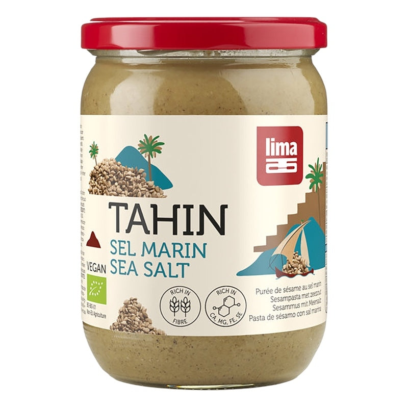 Lima - Crème de sésame au sel marin BIO Tahin 500g