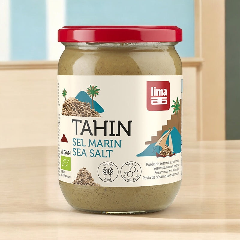 Lima - Crème de sésame au sel marin BIO Tahin 500g