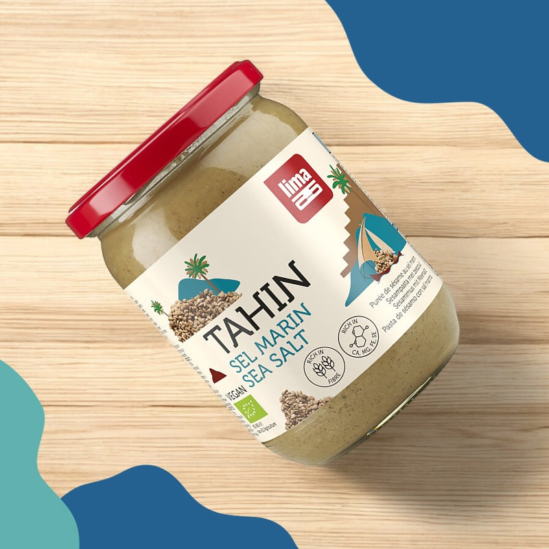 Lima - Crème de sésame au sel marin BIO Tahin 500g