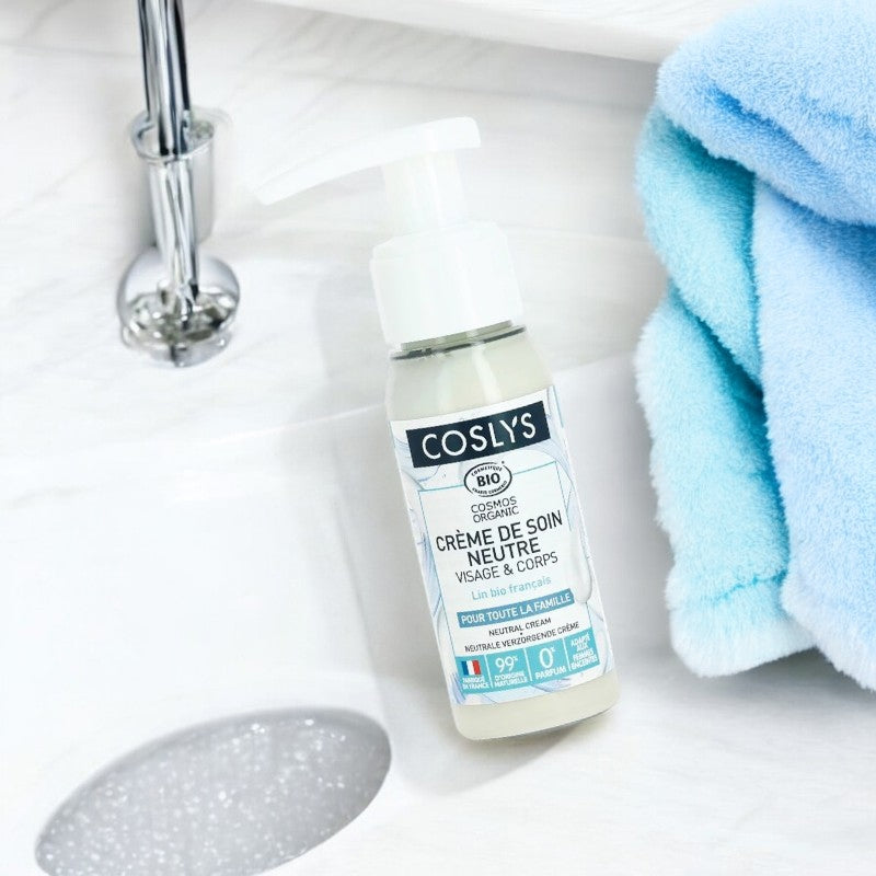 Coslys - Pflegecreme neutral Gesicht & Körper ohne Duftstoffe BIO 40ml