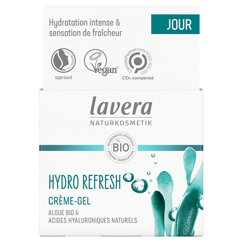 Lavera - Crème gel BIO algue & acide hyaluronique 50ml