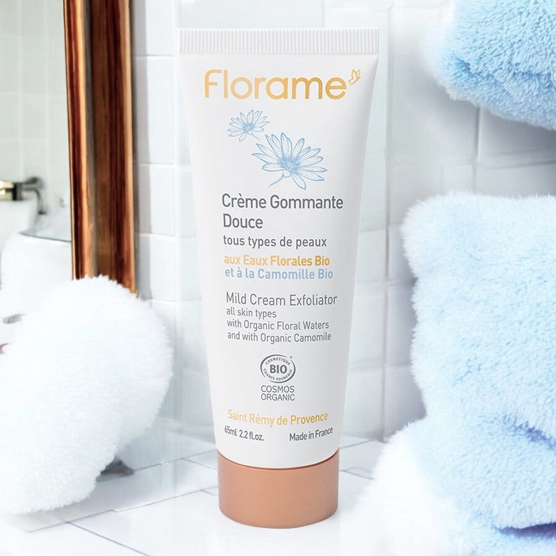 Florame - Crème gommante douce BIO camomille 65ml
