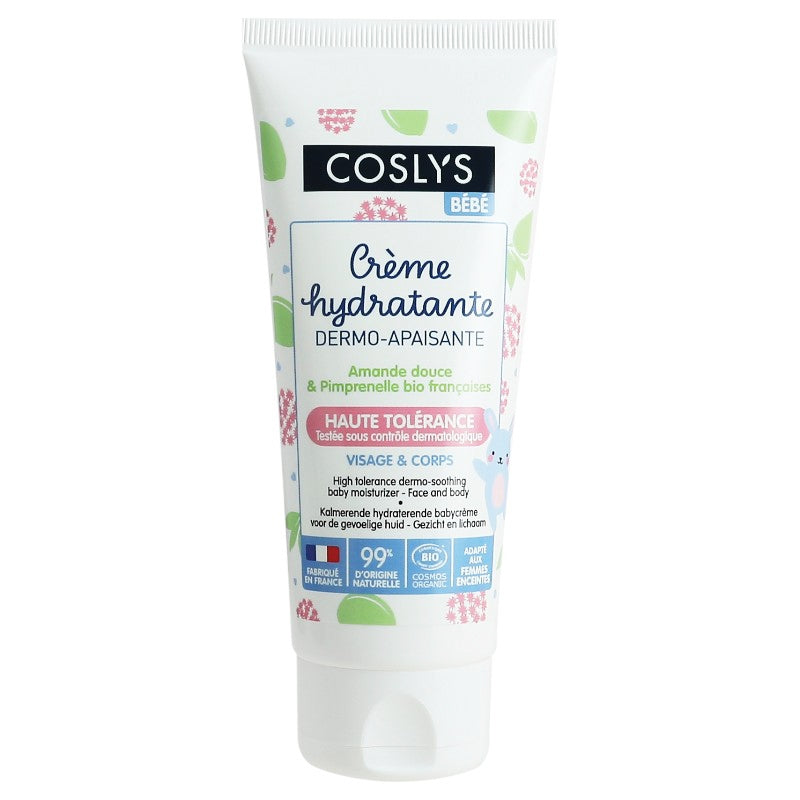 Coslys - Crème hydratante bébé BIO pimprenelle 75ml