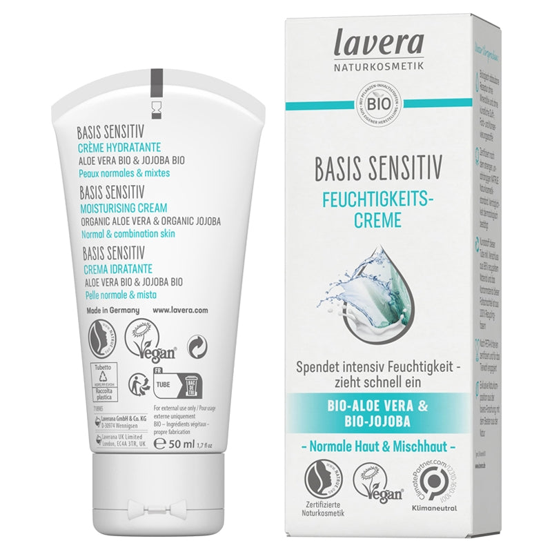 Lavera - Crème hydratante BIO aloe vera & jojoba 50ml