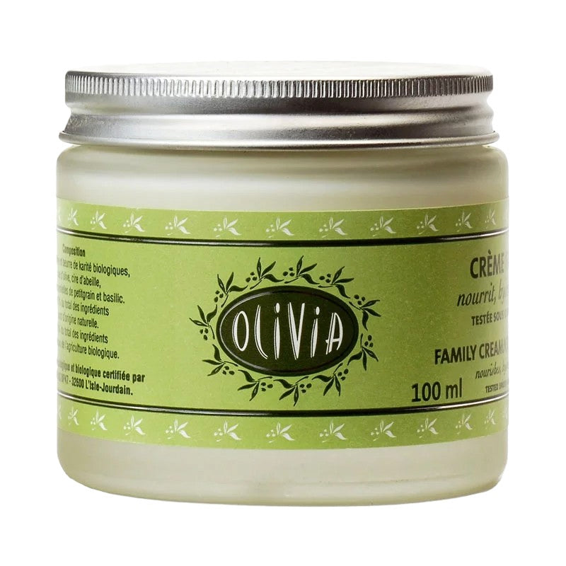 Crème hydratante BIO huile d'olive & beurre de karité