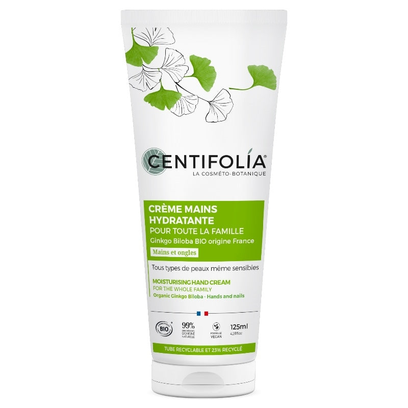 Centifolia - Crème mains protectrice famille BIO ginkgo biloba 75ml