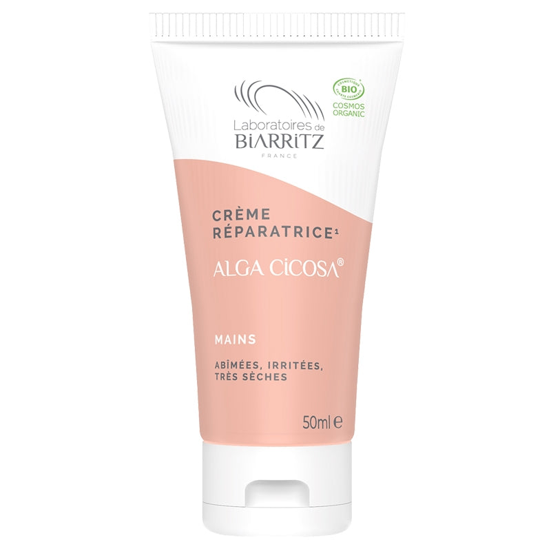 Laboratoires de Biarritz - Crème mains réparatrice BIO algue rouge 50ml