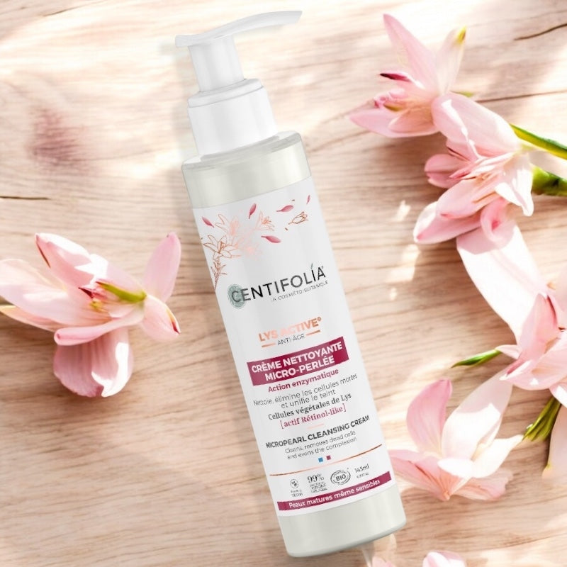 Centifolia - Crème nettoyante micro perlée BIO lys 145ml