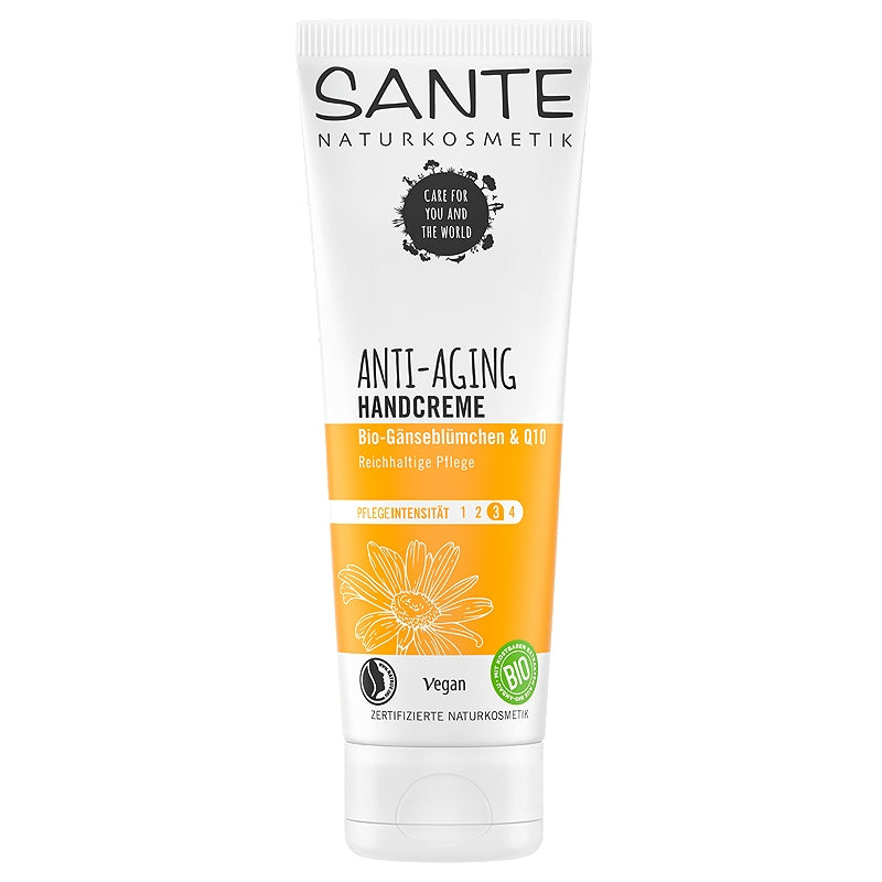 Crème pour les mains anti-âge BIO pâquerette & Q10