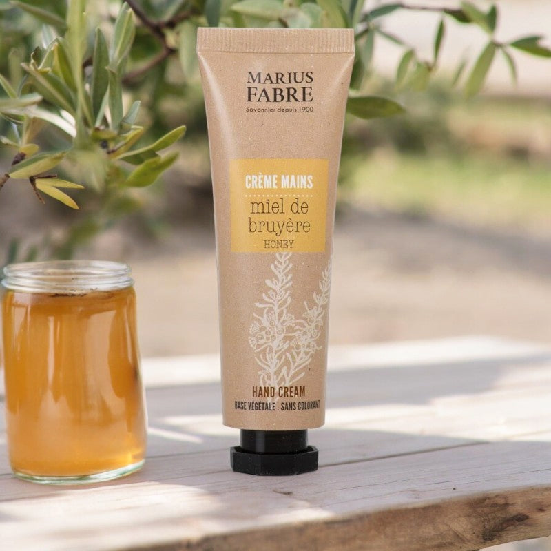 Crème pour les mains au miel de bruyère