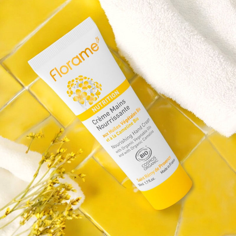 Florame - Crème pour les mains nourrissante BIO cameline 50ml