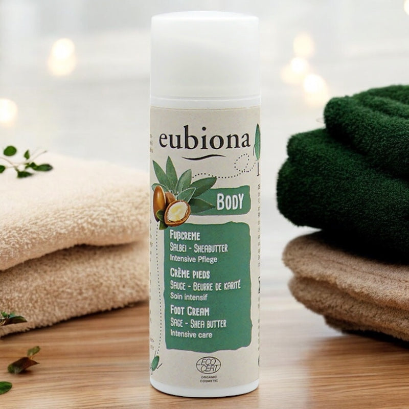 Eubiona - Crème pour les pieds BIO sauge 50ml