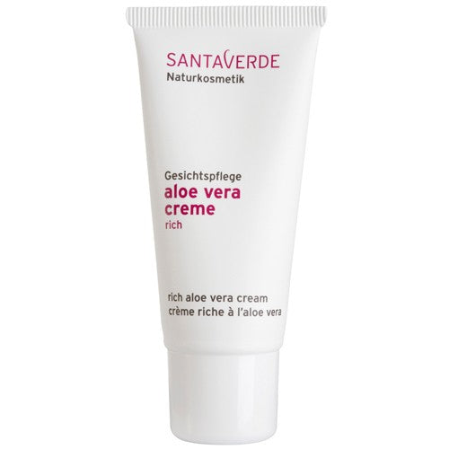 Reichhaltige Bio-Aloe-Vera-Creme - 30 ml - Santaverde
