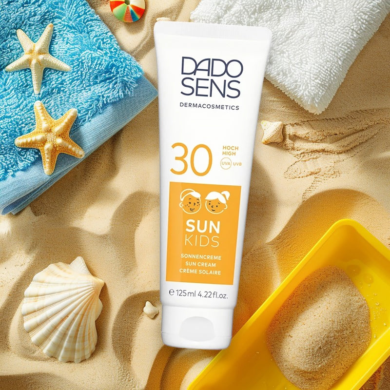 Dado Sens - Sonnenschutzcreme Kids LSF 30 - für empfindliche und reaktive Haut - 125ml