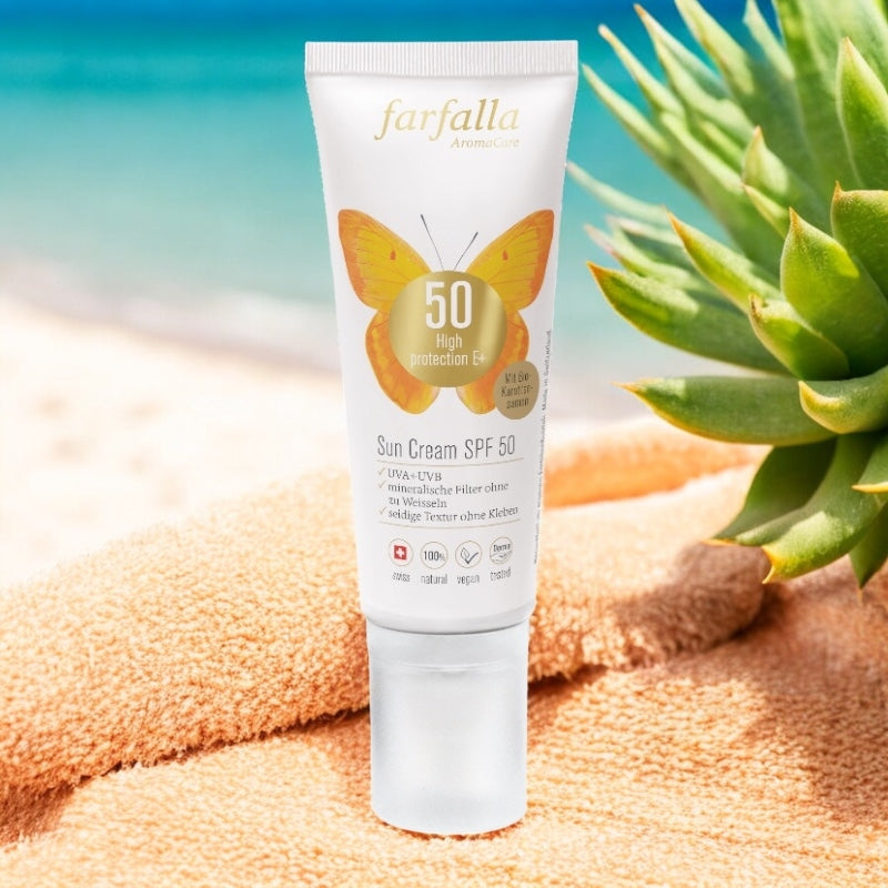 Farfalla - Crème solaire BIO IP 50 visage & corps 80ml