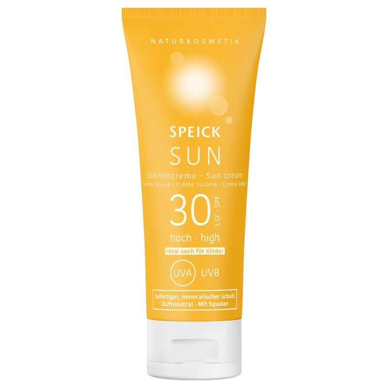 Crème solaire visage & corps IP 30 grenade – Speick