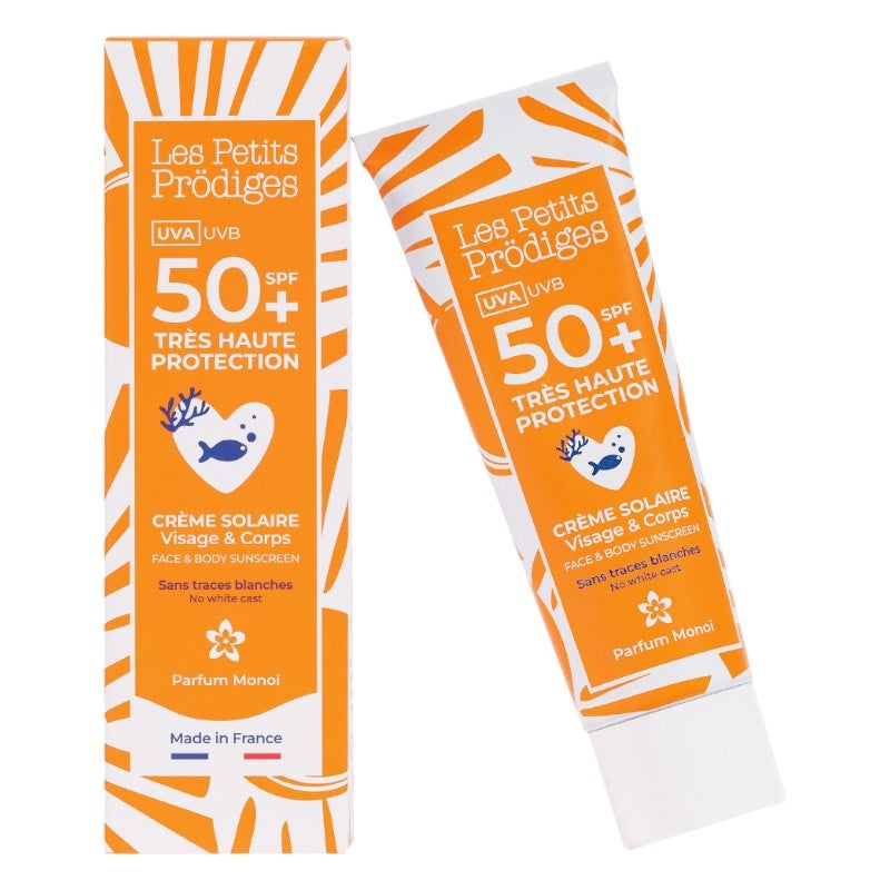 Les Petits Prödiges - Crème solaire visage & corps IP 50+ monoï 50ml
