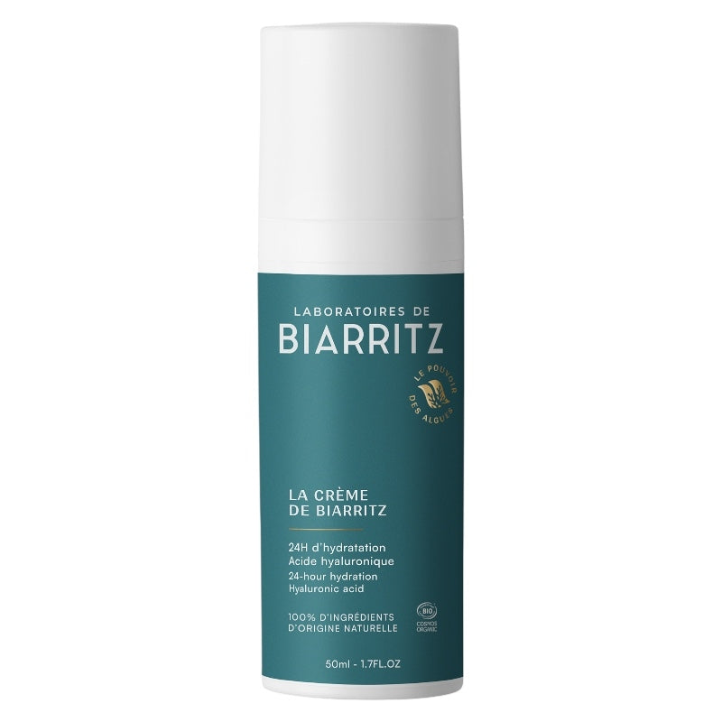 Laboratoires de Biarritz - Crème visage de Biarritz BIO algue rouge 50ml
