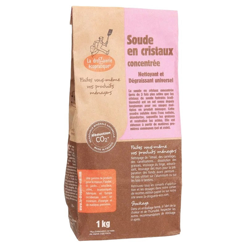 La Droguerie Écologique - Cristaux de soude 1kg