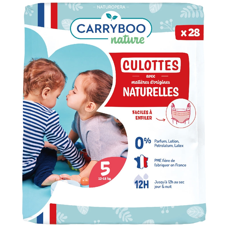 Carryboo Windelhosen Größe 5 – 12–18 kg – 28 Stück