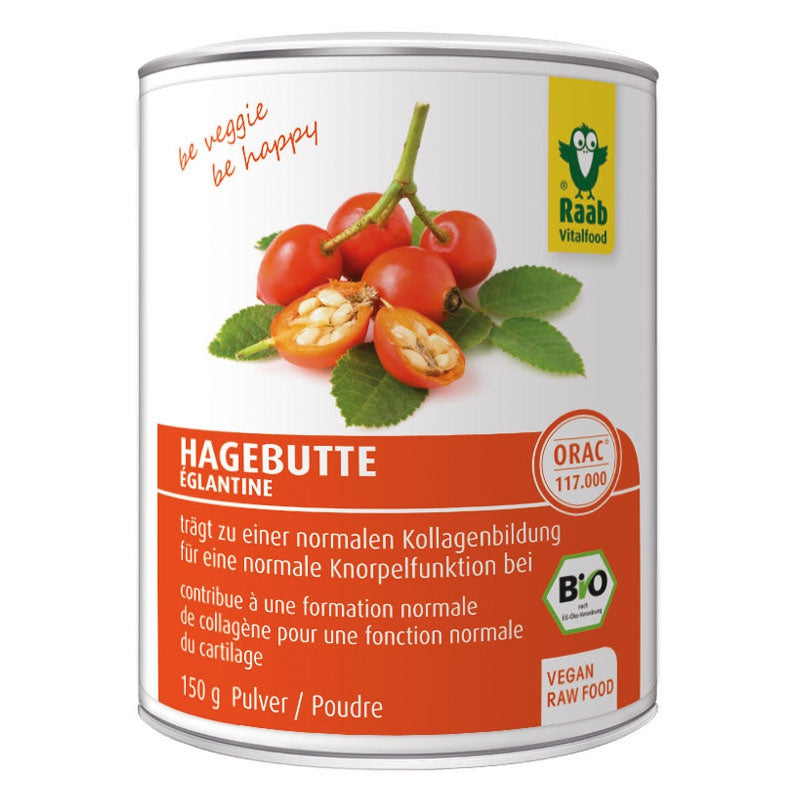 Hagebuttenpulver BIO kaufen - Raab Vitalfood 150g