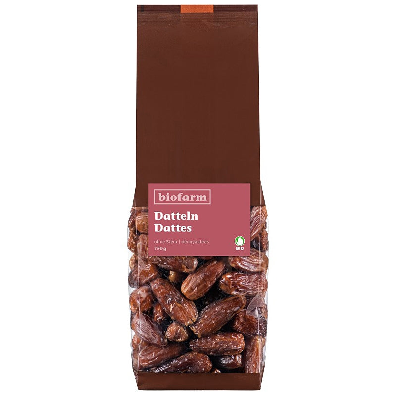 Biofarm - Dattes dénoyautées BIO 750g