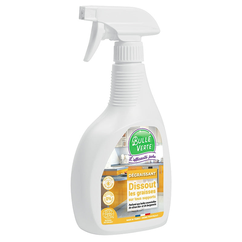 Bulle Verte - Dégraissant cuisine spray citron ECO - 500ml