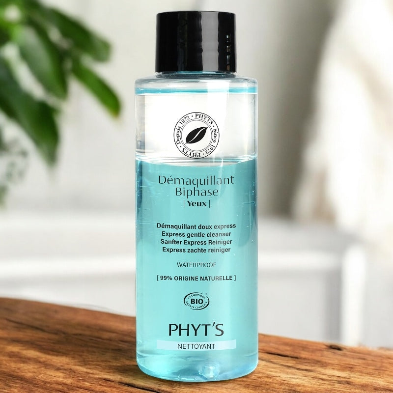 Zweiphasen-Augen-Make-up-Entferner Aprikose & Kornblume BIO