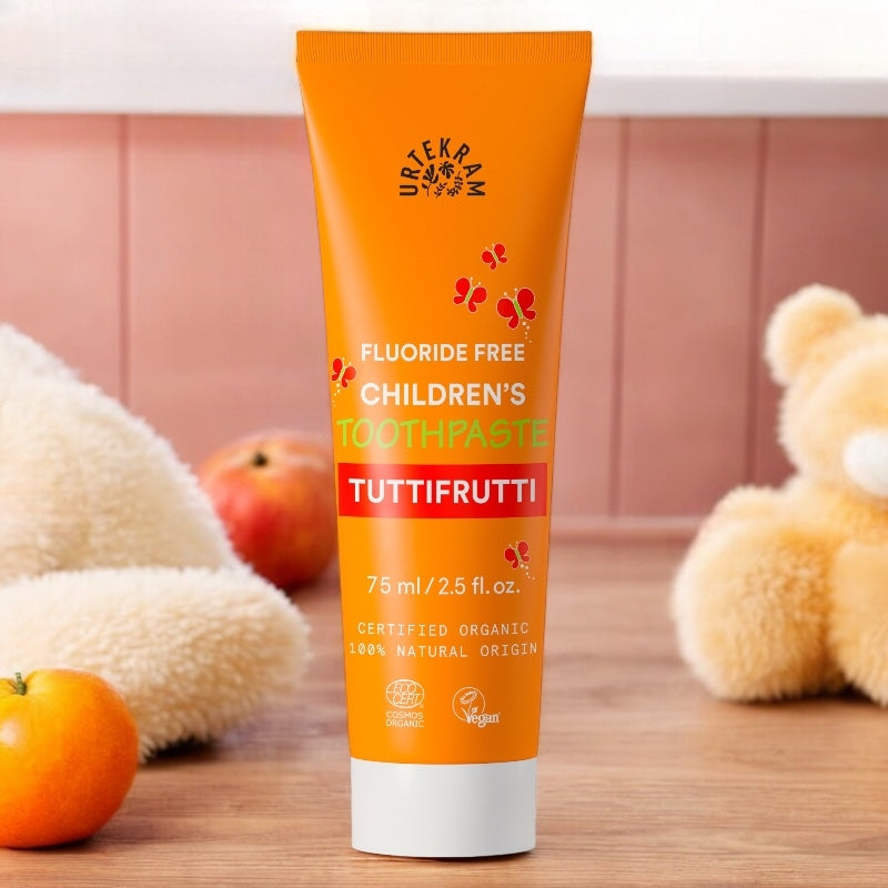 Dentifrice enfant BIO - sans fluor - tuttifrutti