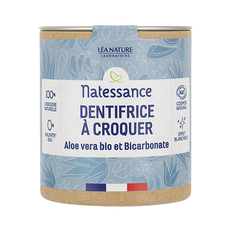Dentrifice à croquer blancheur aloe vera & bicarbonate