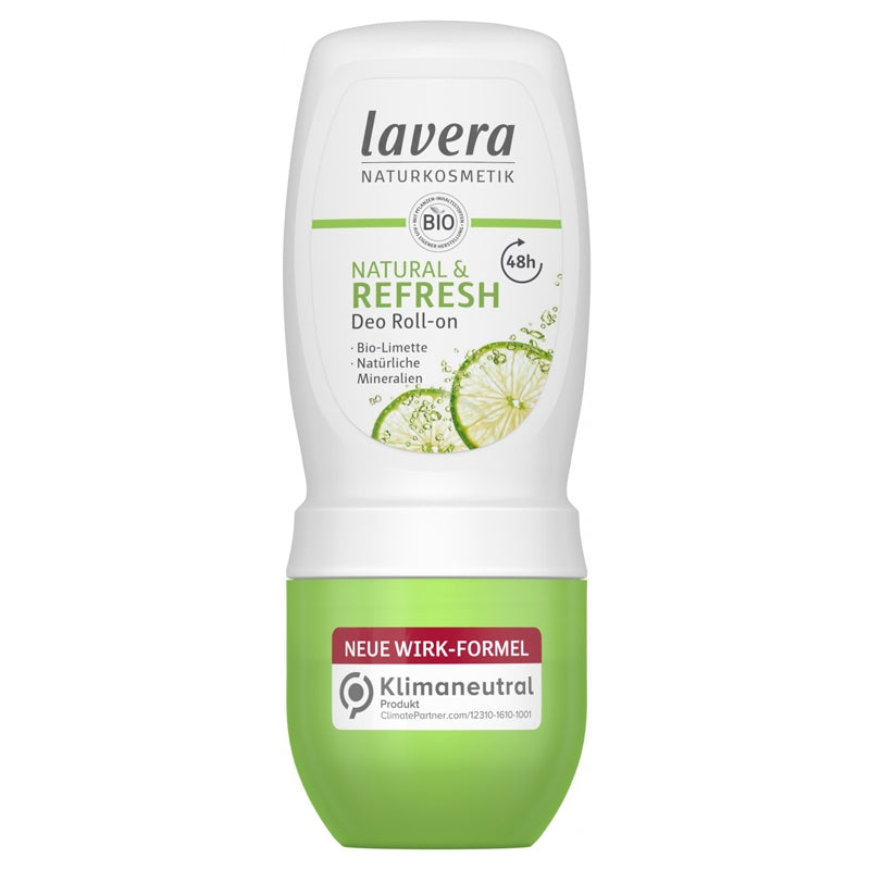 Lavera - Déodorant à bille 48h Refresh BIO citron vert 50ml